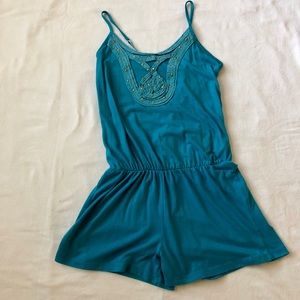 Turquoise romper